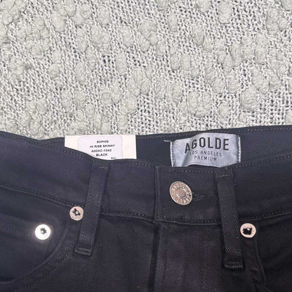 Not for sale / not for sale!!!!!!!!!!!!!Agolde Premium Black Jeans